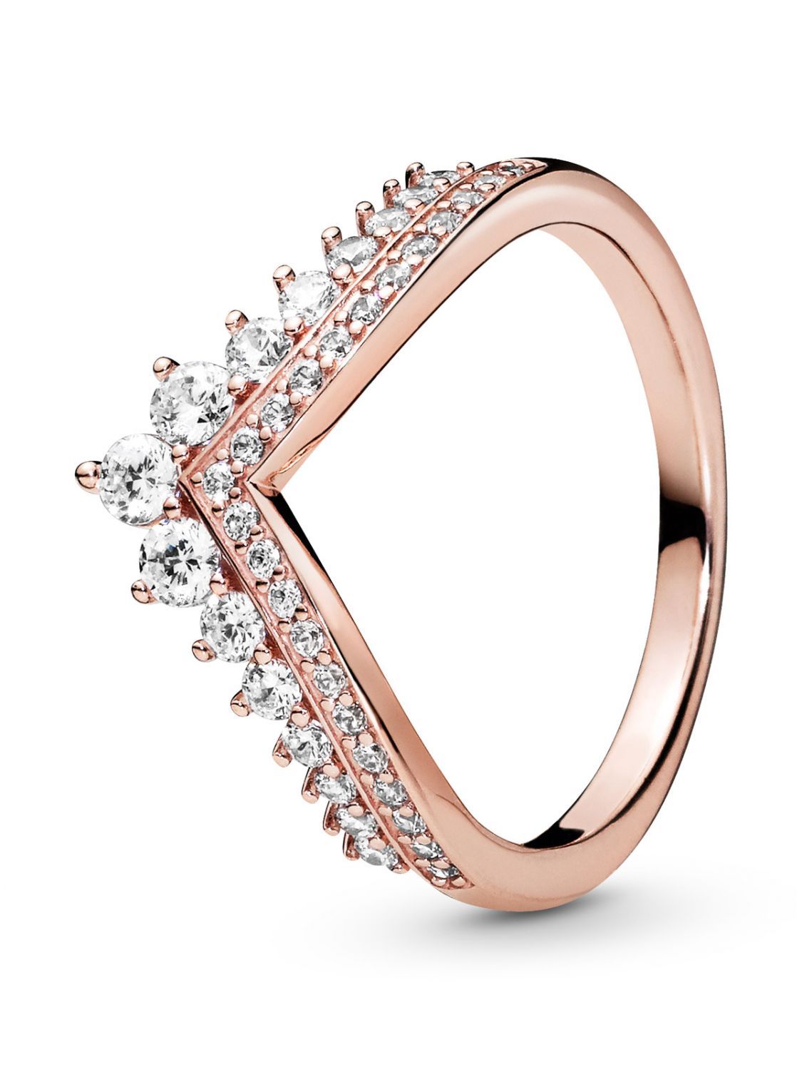 Pandora Ring - Princess Wishbone - 187736CZ