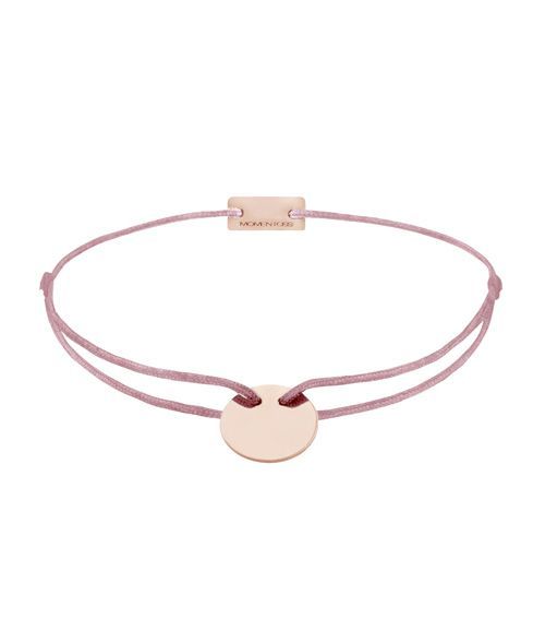 Momentoss Filo Armband - Textil - Rotbraun - Rosé - 21200027