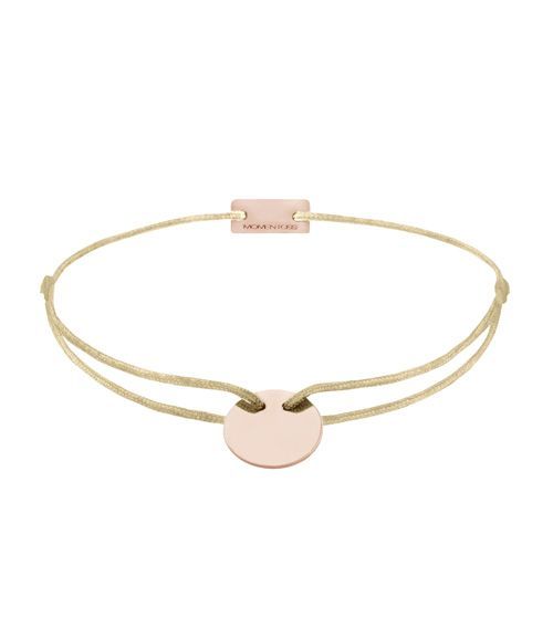 Momentoss Filo Armband - Textil - Beige - Rosé - 21200029