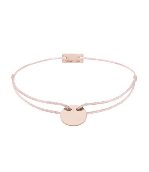 Momentoss Filo Armband - Textil - Hellrosa - Rosé - 21200030