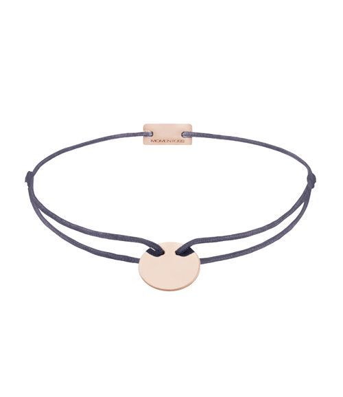 Momentoss Filo Armband - Textil - Lila Grau - Rosé - 21200032