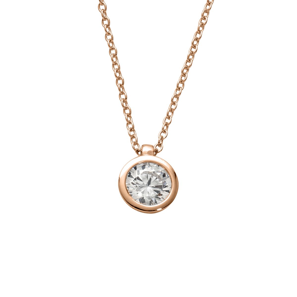 Auranto Collier - Silbercollier 6.5mm rose - M262123
