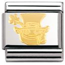 Nomination Classic - FANTASIA Edelstahl und 18-K-Gold (Irischer Gnom)