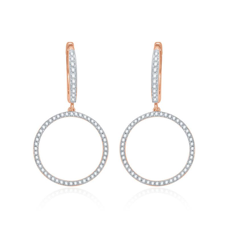 DiamondGroup Ohrringe - E658RG