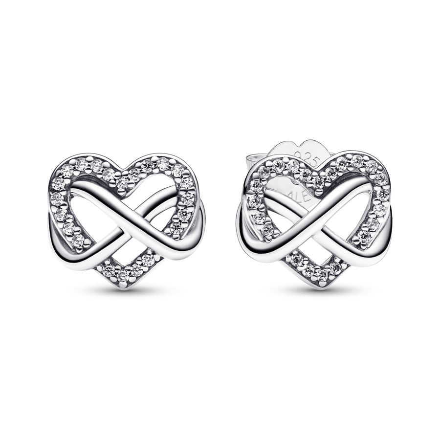 Pandora Ohrstecker - Infinity Heart - 292667C01