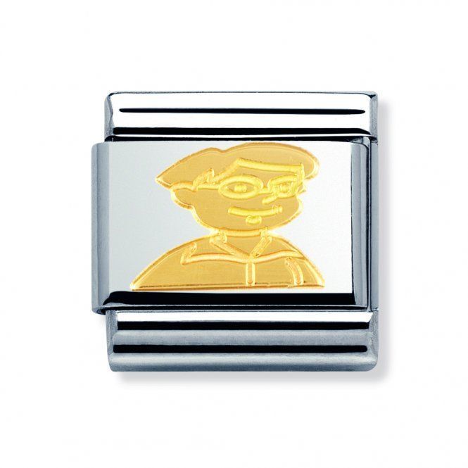 Nomination Classic - FANTASIA Edelstahl und 18-K-Gold (John)