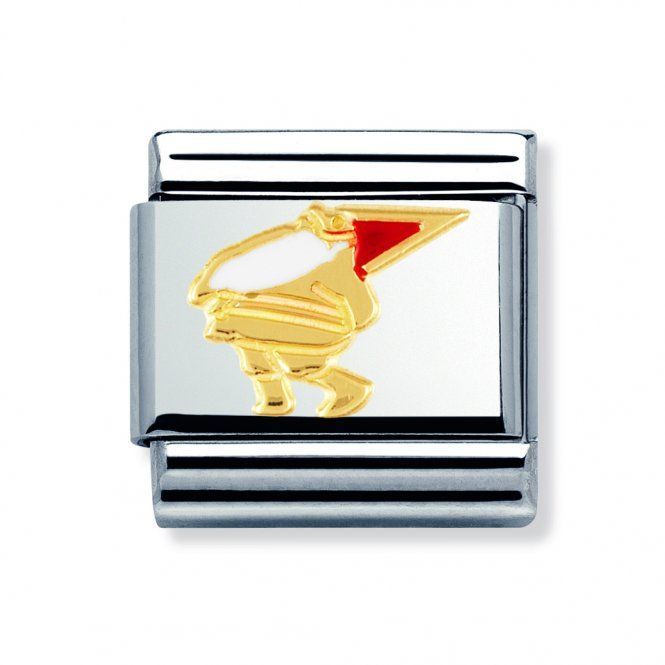 Nomination Classic - FANTASIA Edelstahl, Email und 18-K-Gold (Zwerg)