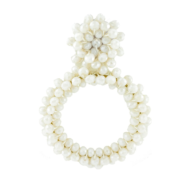 Orecchini Ohrringe - Riviera-weiß