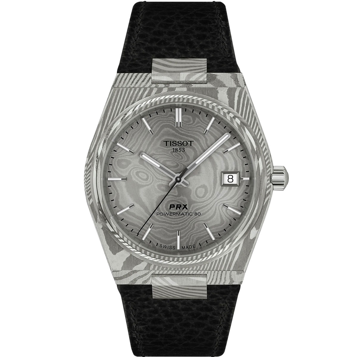 Tissot Uhren - PRX Damaszenerstahl 38mm - T1378079608100