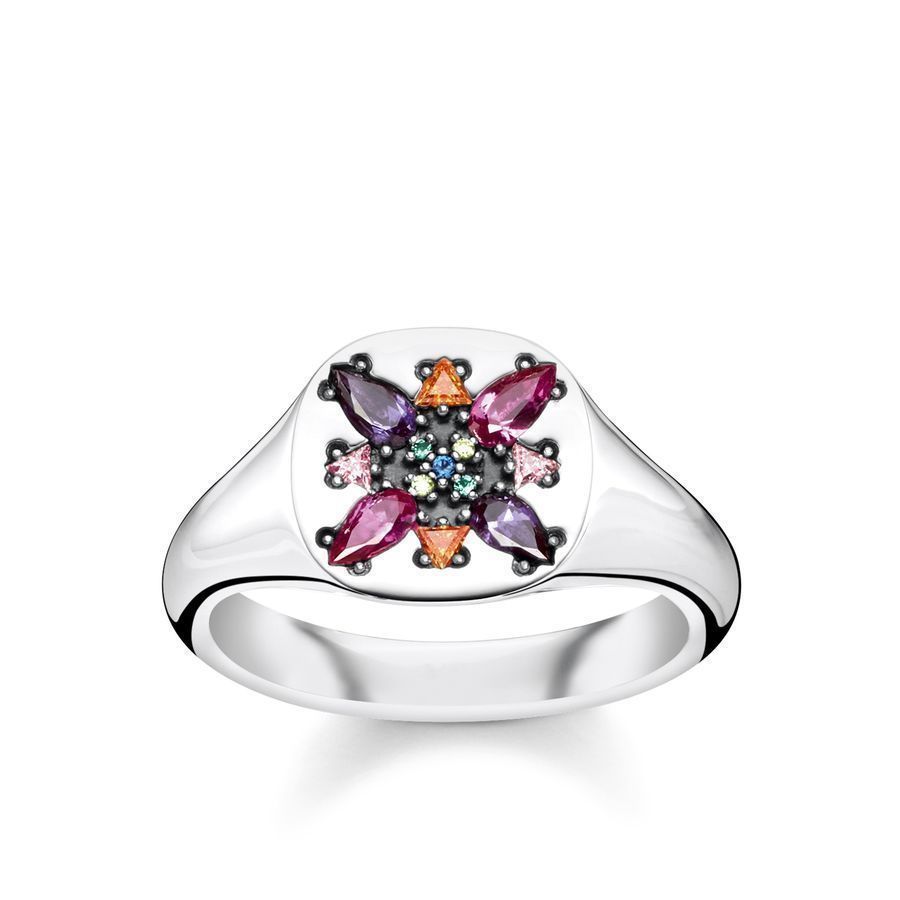 Thomas Sabo Ring - Glam and Soul - Farbige Steine - TR2230-318-7