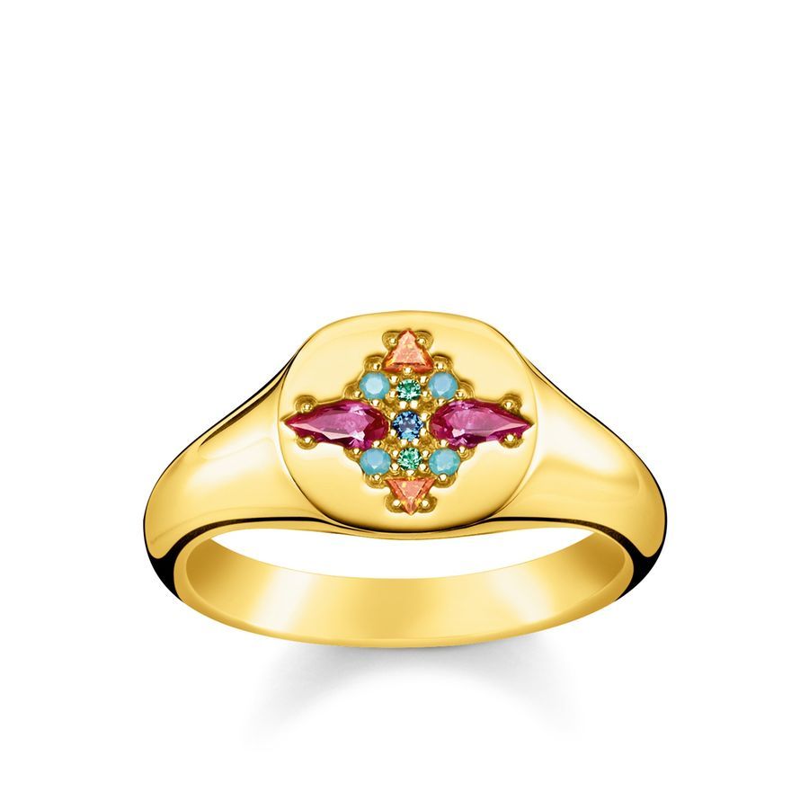 Thomas Sabo Ring - Glam and Soul - Farbige Steine - TR2231-996-7