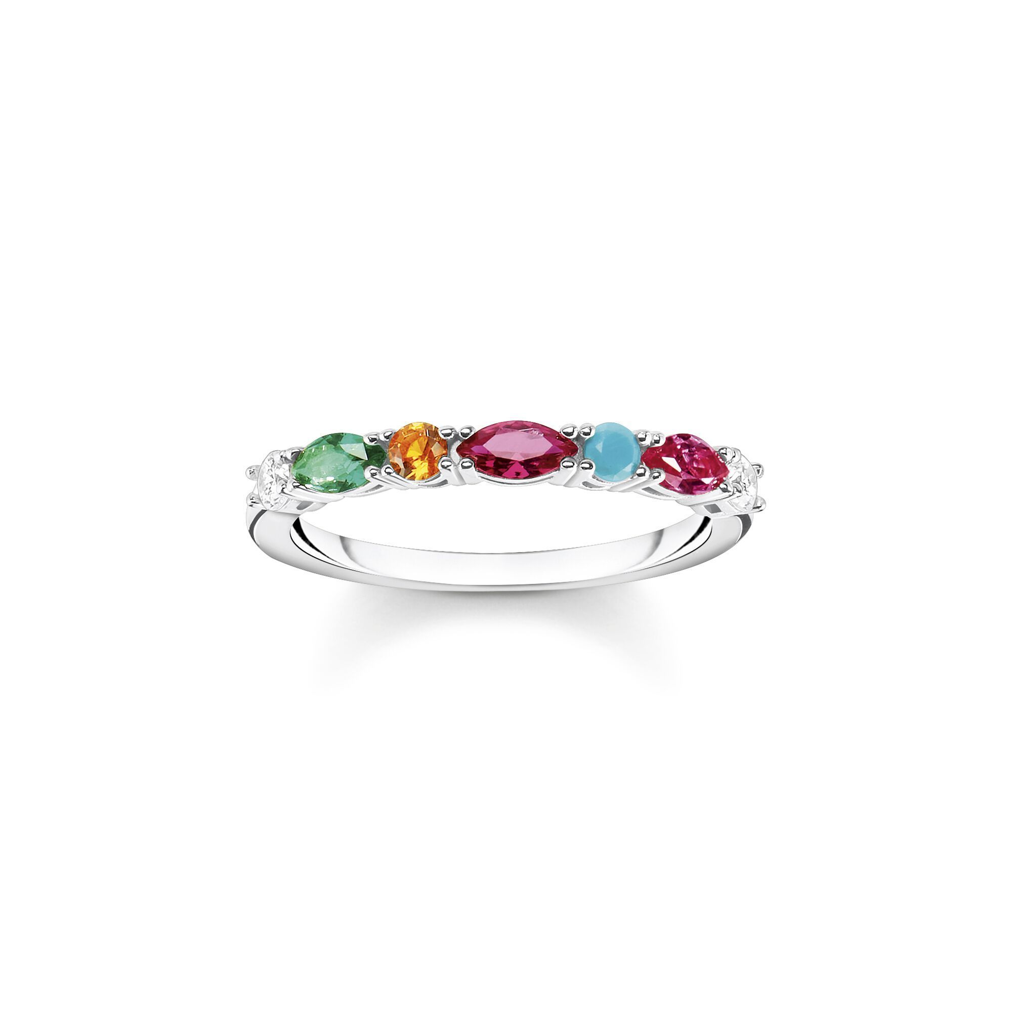 Thomas Sabo Ring - Farbige Steine - TR2341-477-7
