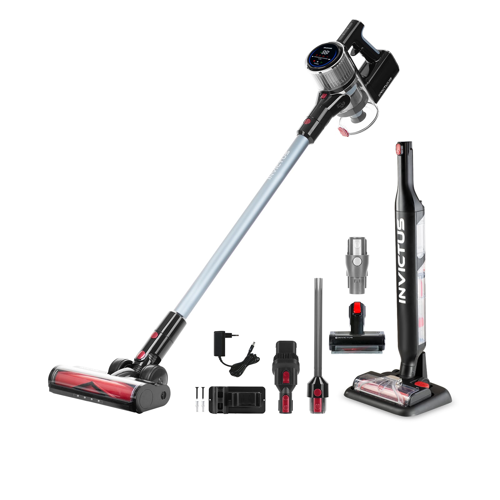 INVICTUS X9 FACELIFT Akkustaubsauger | inkl. X-Water 2.0 (Set 19-tlg.)