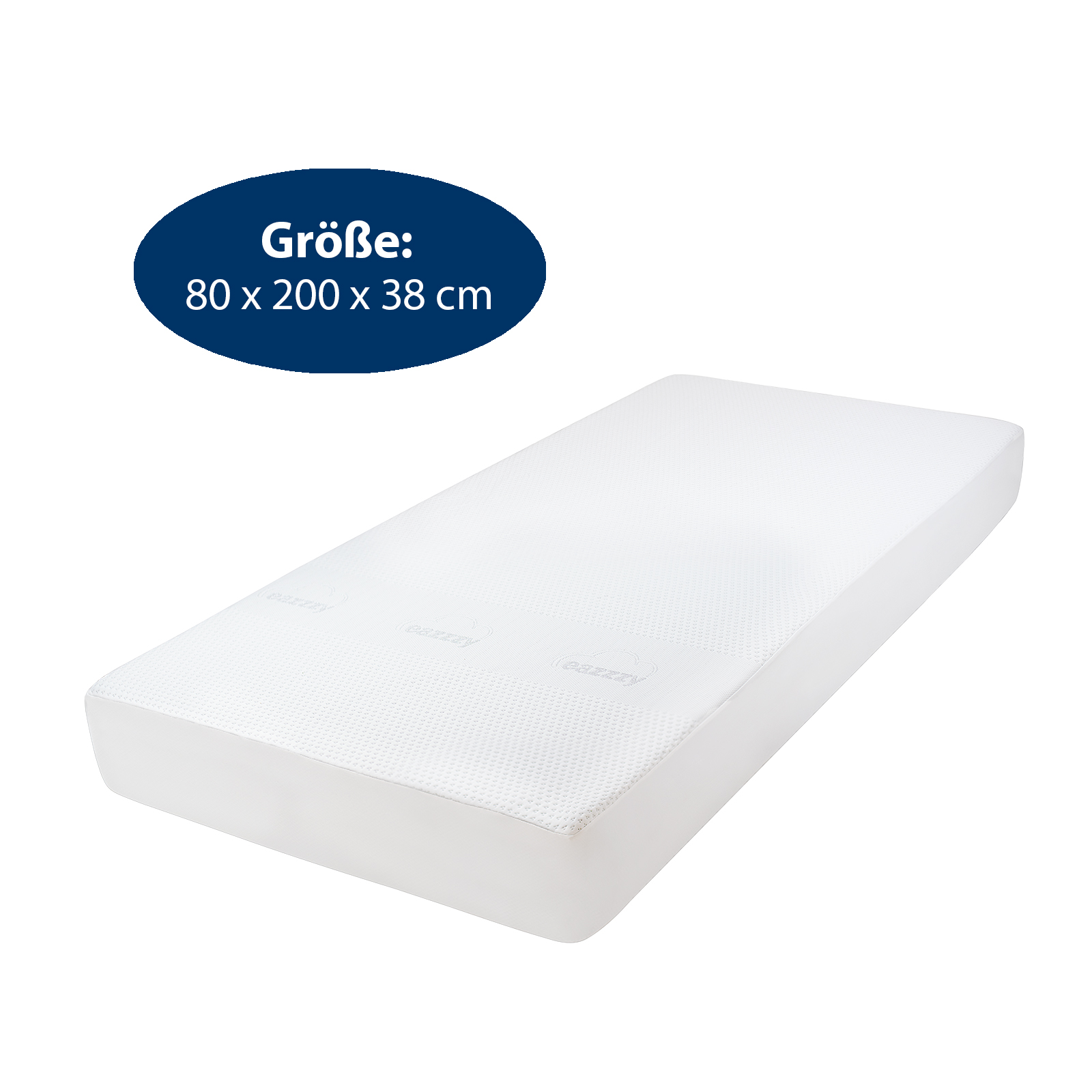 eazzzy Deluxe Matratzenschoner  | 80 x 200 x 38 cm