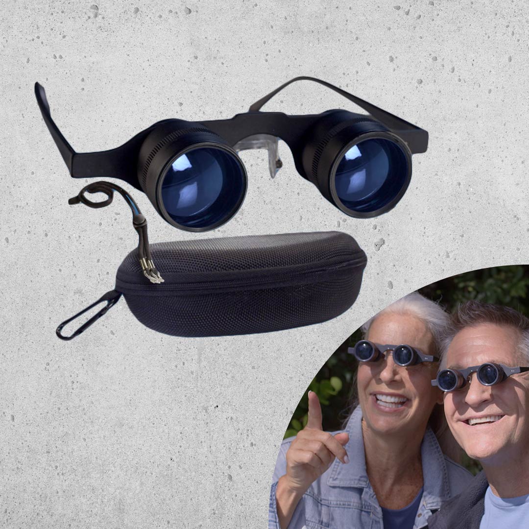 Zoom Optics Vergrößerungsgläser mit integriertem Fernglas