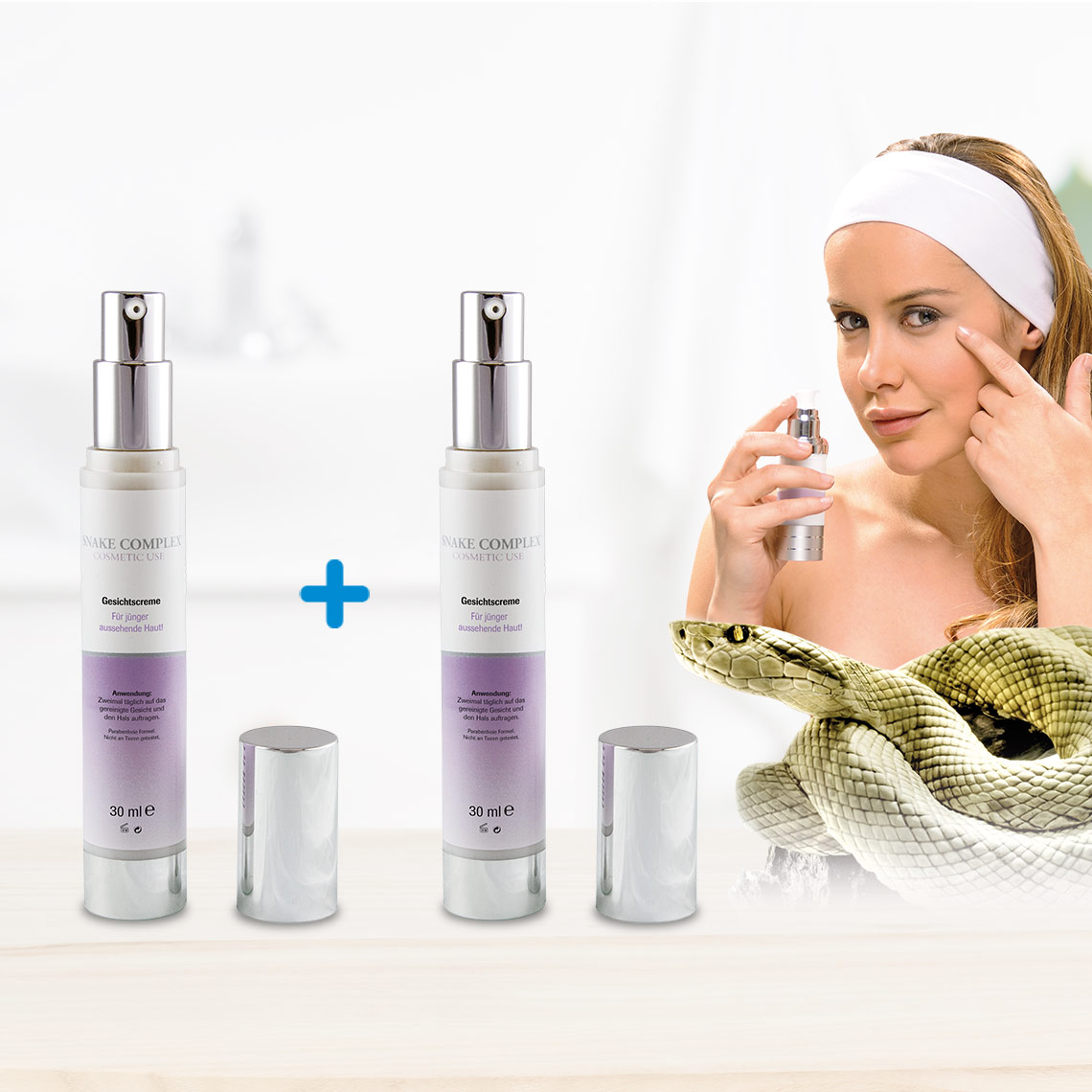 Snake Complex Gesichtscreme 30 ml Doppelpack