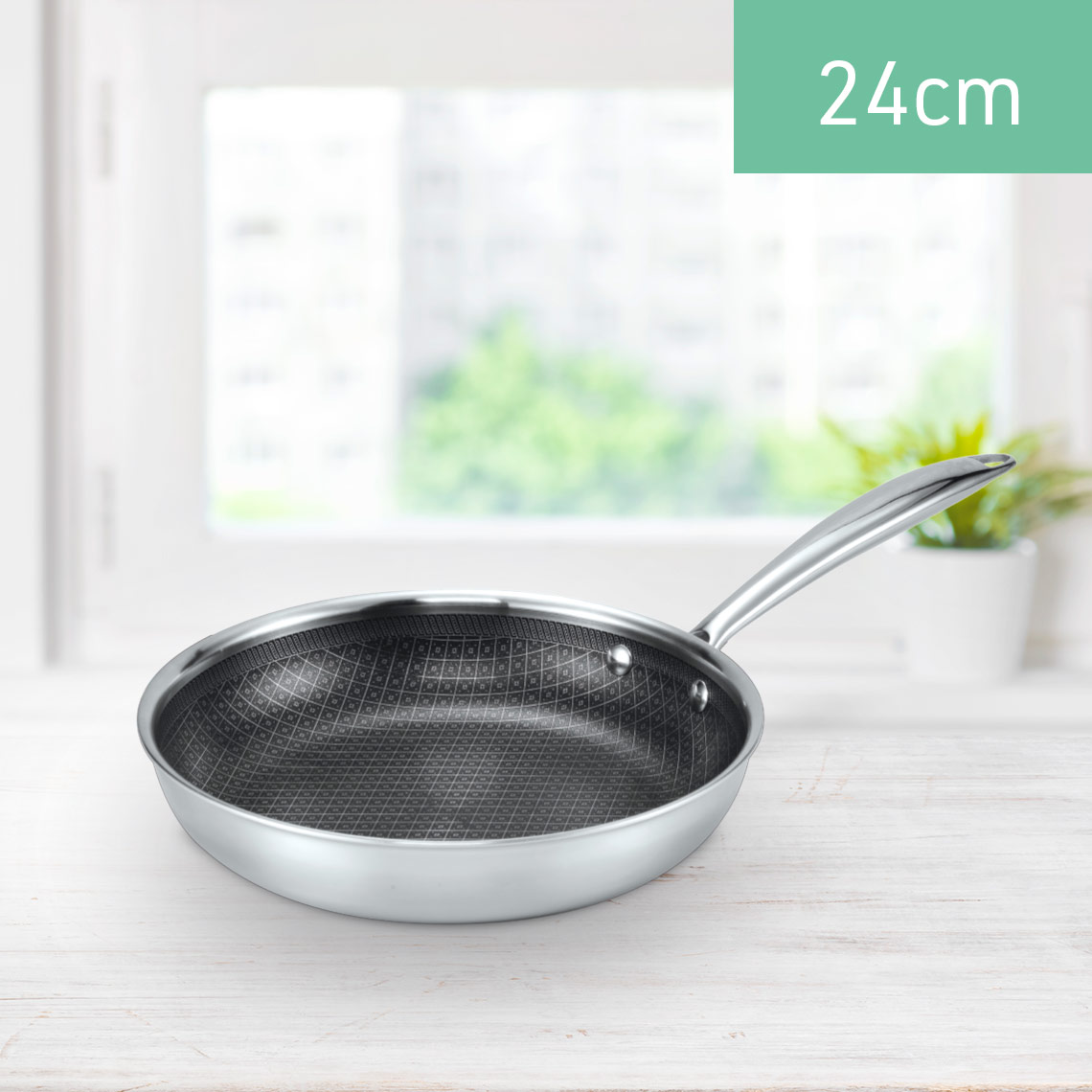Livington Titan Pan Bratpfanne 24 cm / 24 cm