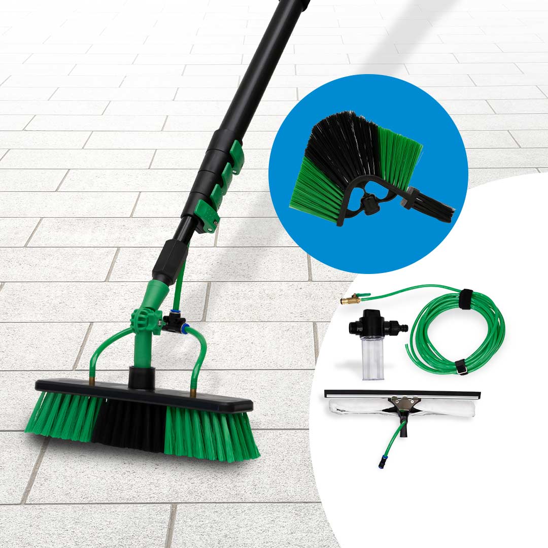 Spar-Set Hammersmith AquaClean Deluxe Teleskop Wasserbesen inkl. Eckbürste