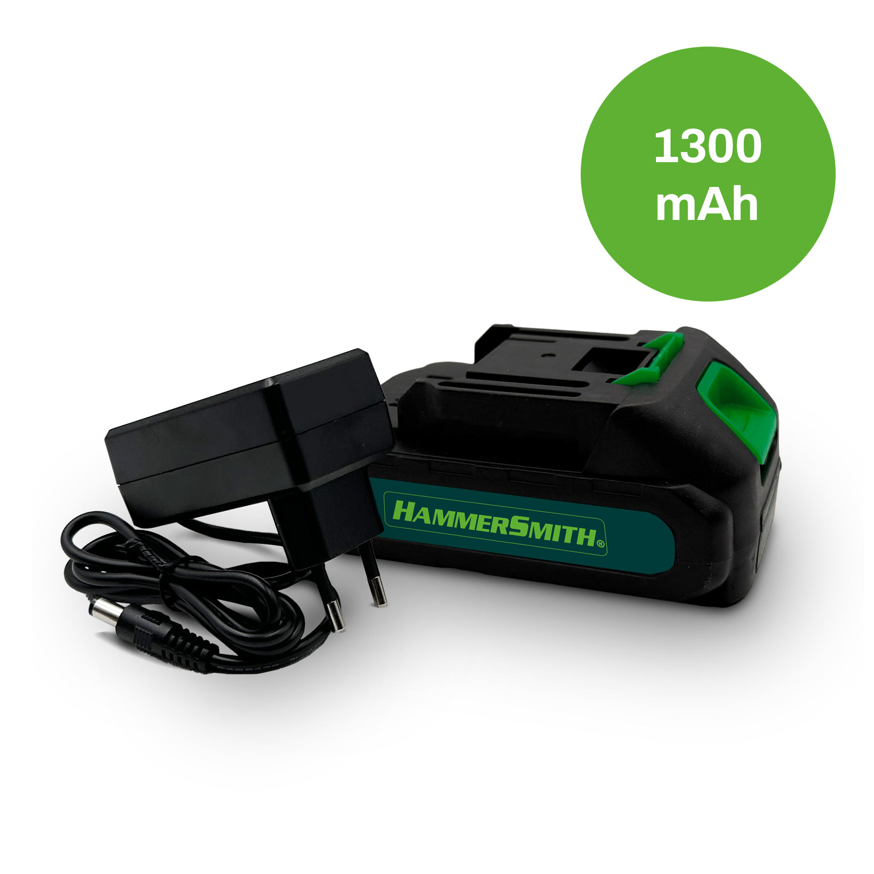 Hammersmith MultiBattery 1300mAh inkl. Hammersmith Akku Ladegerät