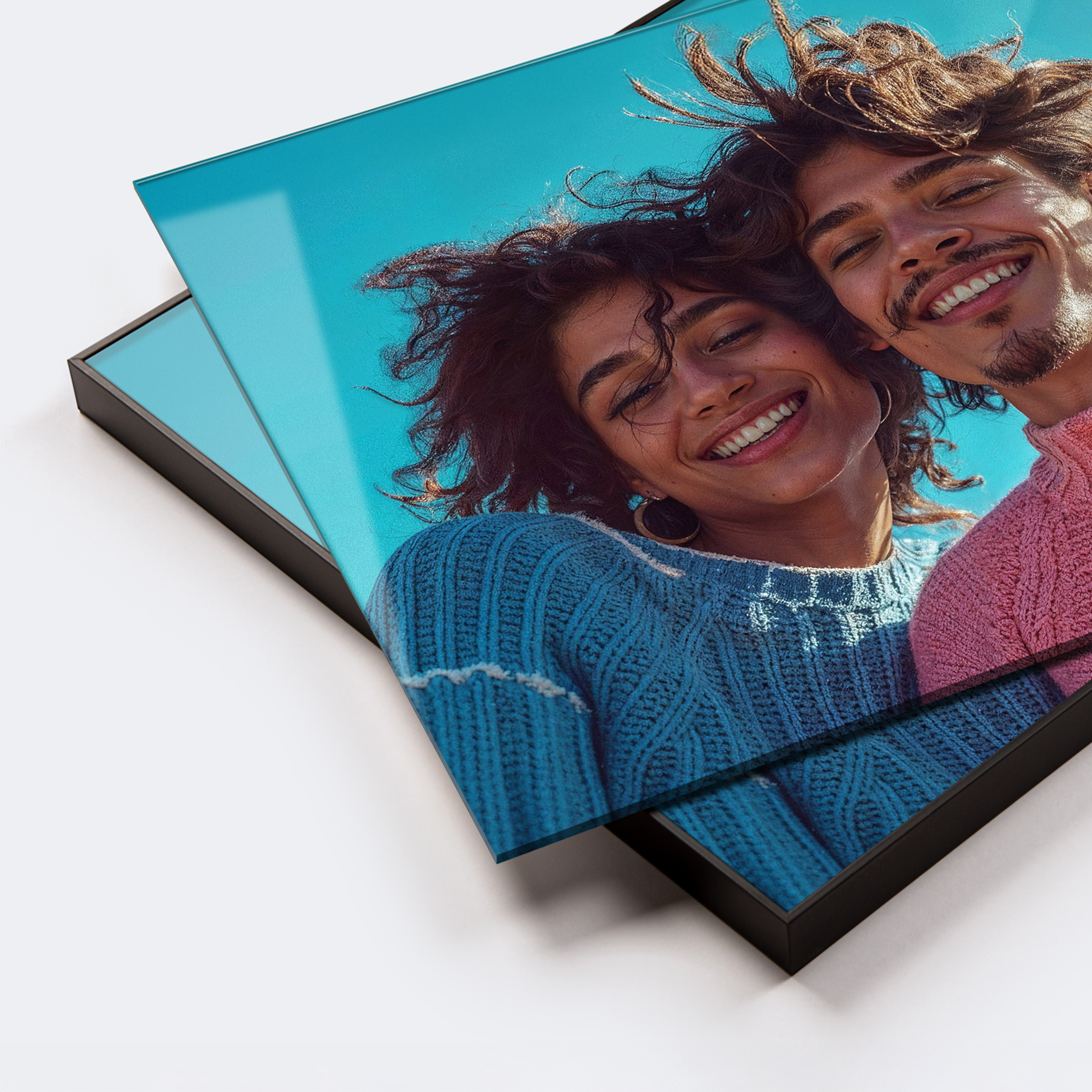 Acryl-Glas-Bild mit Wunschmotiv - 100 x 75 cm