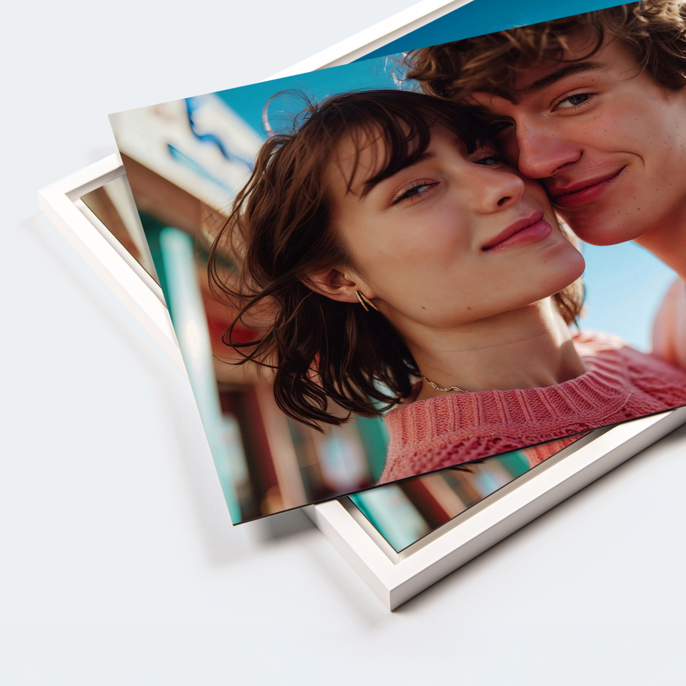 Alu-Dibond-Bild mit Wunschmotiv - 100 x 75 cm