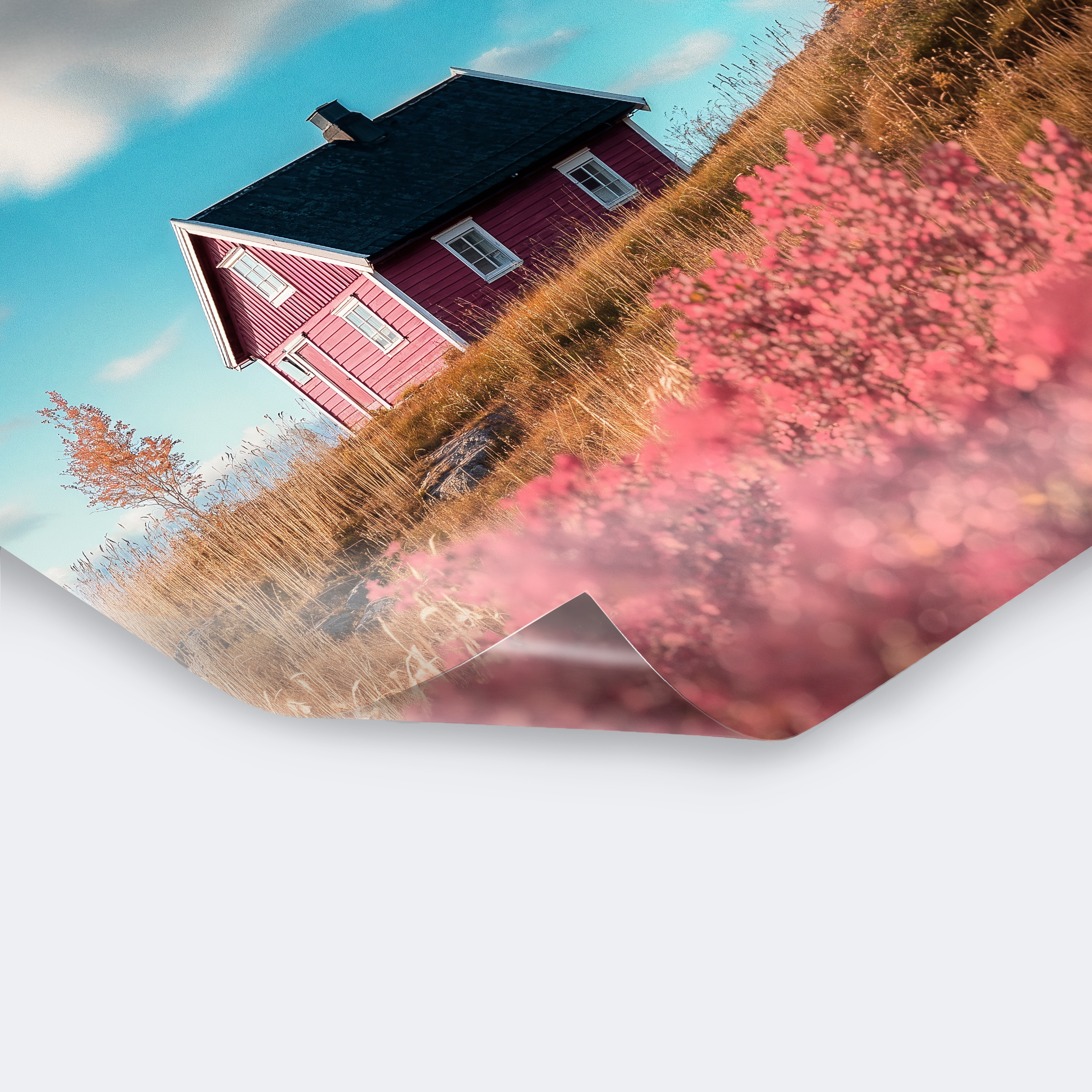 Dein Wunschmotiv auf Backlit Folie - 30 x 20 cm