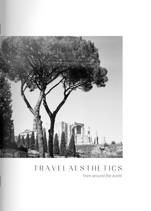 Heft 'Travel Aesthetics' im Format A4 hoch