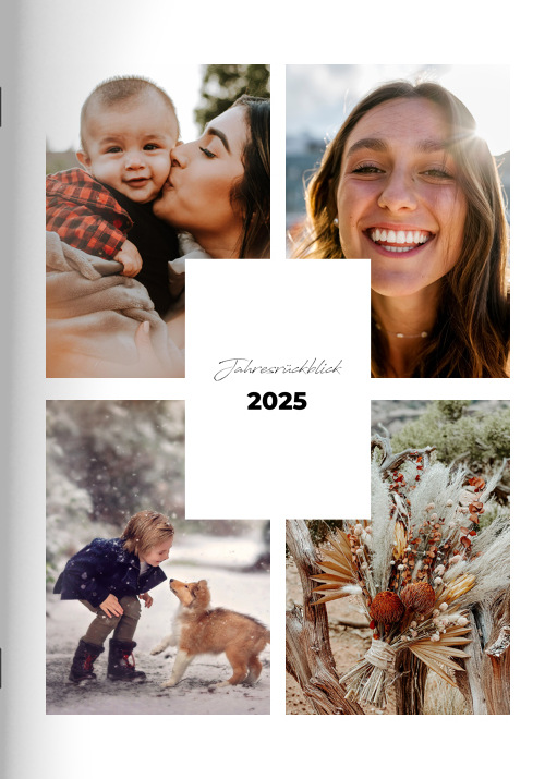 Heft '4 Jahreszeiten' im Format A5 hoch