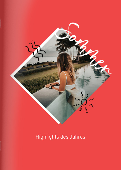 Heft 'Endless Summer' im Format A4 hoch