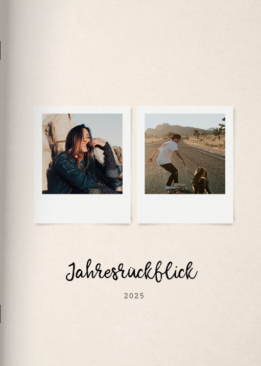 Heft 'Lovely Memories' im Format A4 hoch