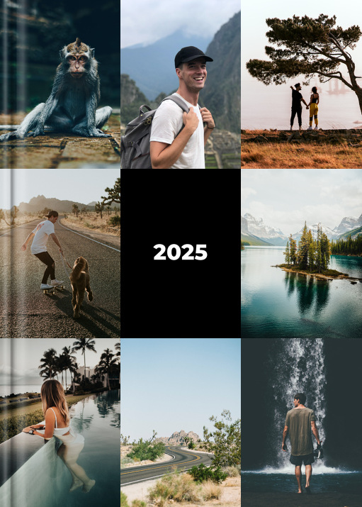 Digital 'Collage-Look Schwarz' im Format A4 hoch