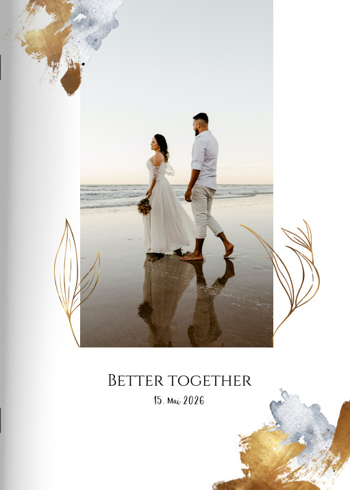 Heft 'Honeymoon' im Format A4 hoch
