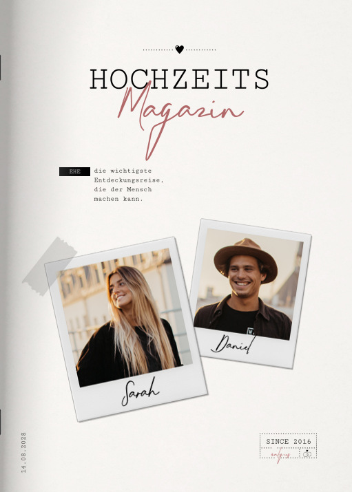 Heft 'Handmade' im Format A5 hoch