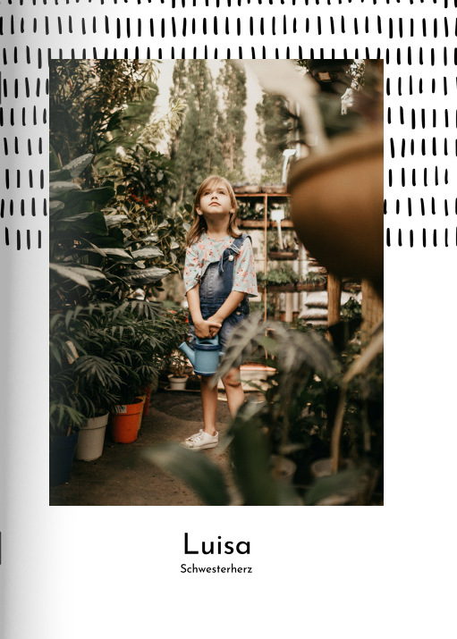 Heft 'Black Dots' im Format A4 hoch