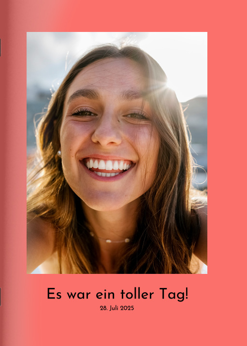 Heft 'Farbenfroh' im Format A4 hoch