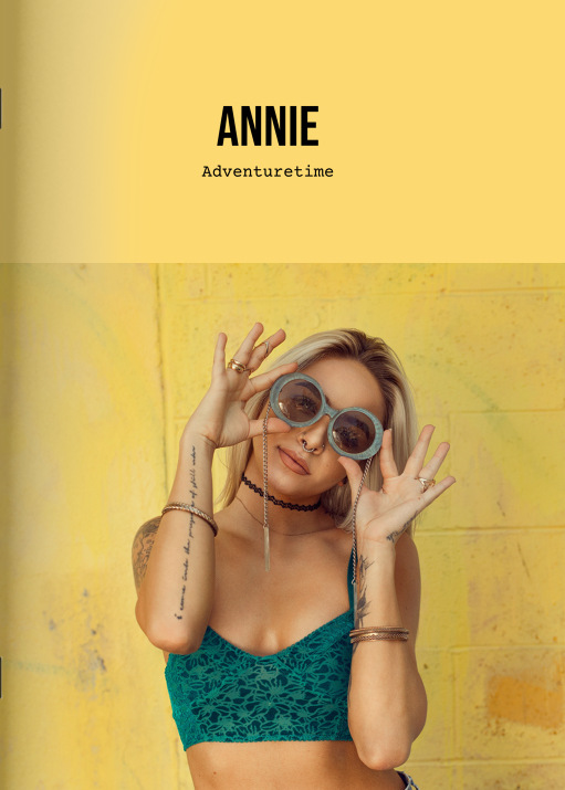 Heft 'Yellow-Look' im Format A5 hoch