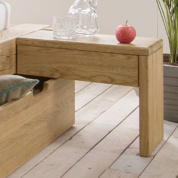 Nachttisch Doba Wildeiche Massivholz H 40cm