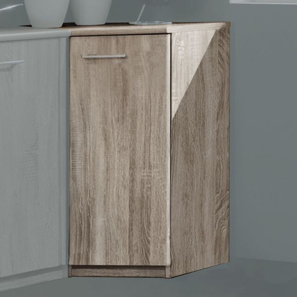 Eck-Kommode Runcorn Eiche Dekor