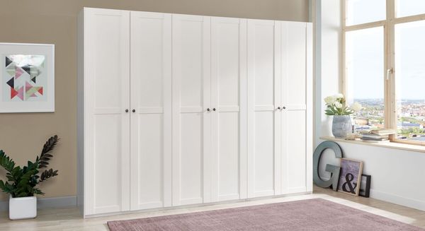 Drehtüren-Kleiderschrank Alvito