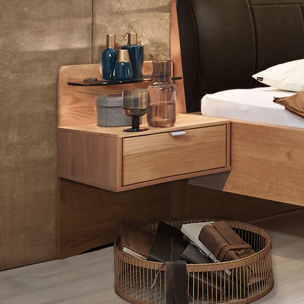 Schwebenachttisch Dario Erle Dekor H 48cm