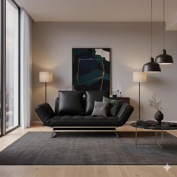 Schlafsofa Judy Kunstleder