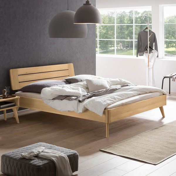 Bett Losova Eiche Massivholz