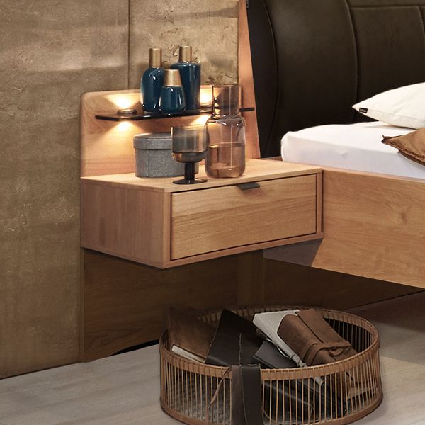 Schwebenachttisch Dario Erle Dekor H 48cm