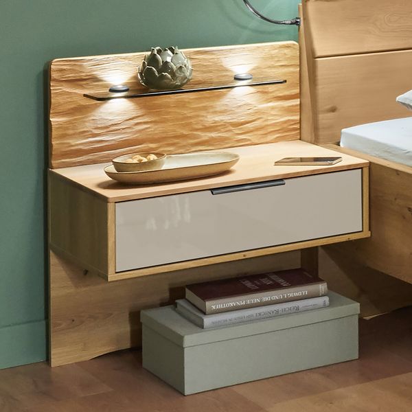 Nachttisch Nerja Eiche Dekor H 60cm