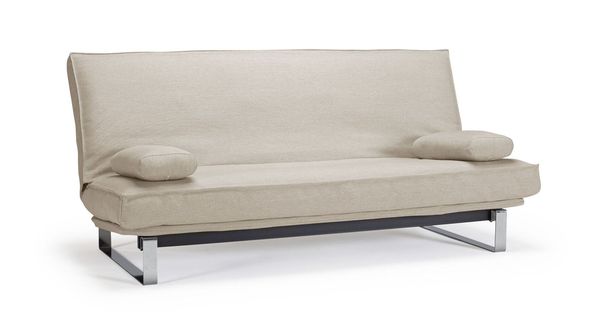 Schlafsofa Perano Webstoff/Cord mit Lattenrost und Stauraum