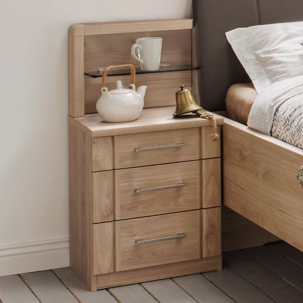 Nachttisch Herdorf Eiche Dekor H 50cm