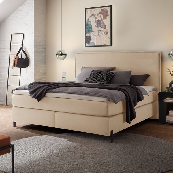 Boxspringbett Batley Kunstleder