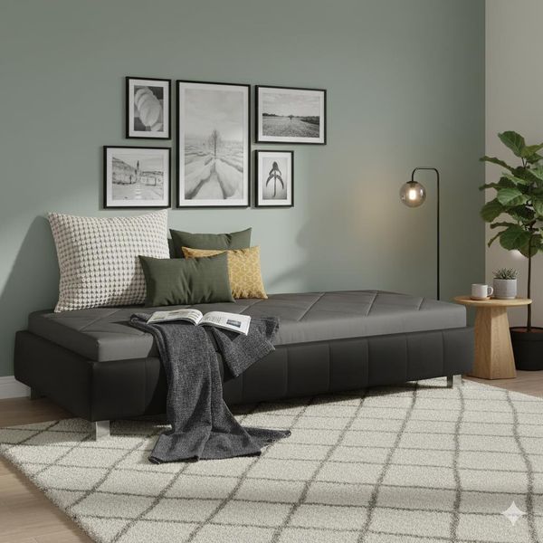 Relaxliege Nuca Komfort Kunstleder mit Bettkasten