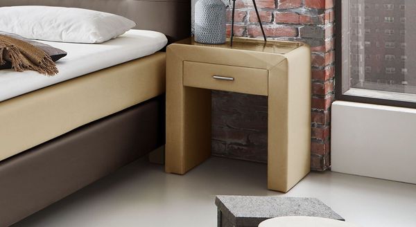Polsternachttisch Viterbo Komfort H 50cm