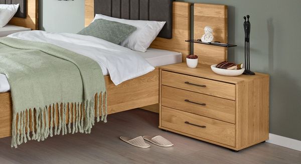 Musterring Nachttisch Sorrent Eiche teilmassiv H 48cm